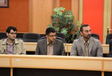 جلسه مشترک مسئولان و کارشناسان اداره آب و فاضل آب استان سمنان  با هیات رئیسه و دفتر ارتباط با صنعت دانشگاه صنعتی شاهرود